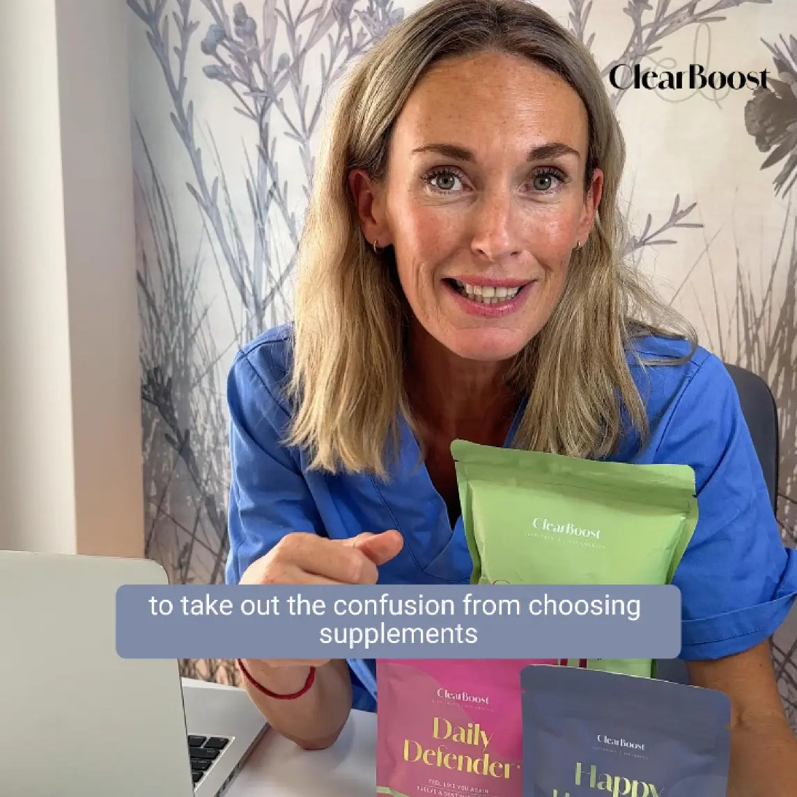 Media and text video
